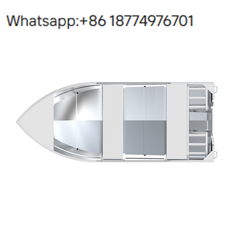 Fishing Boat Aluminum - Stable V Bottom Aluminum Fishing Boat-Minimalist