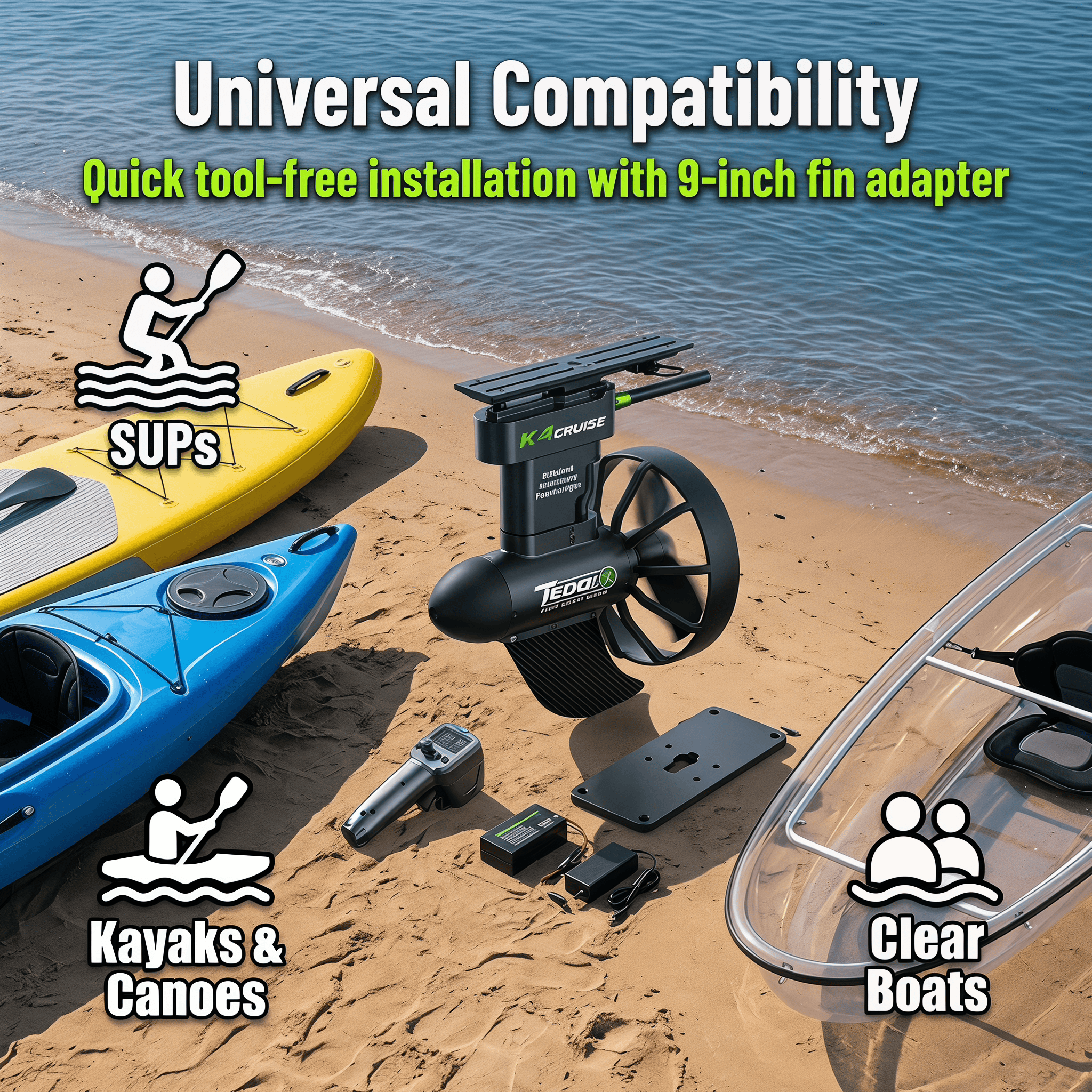 TRIMIX Smart Drive K4C SUP Kay - Fishing Boat Trolling Motor ulasan dan harga