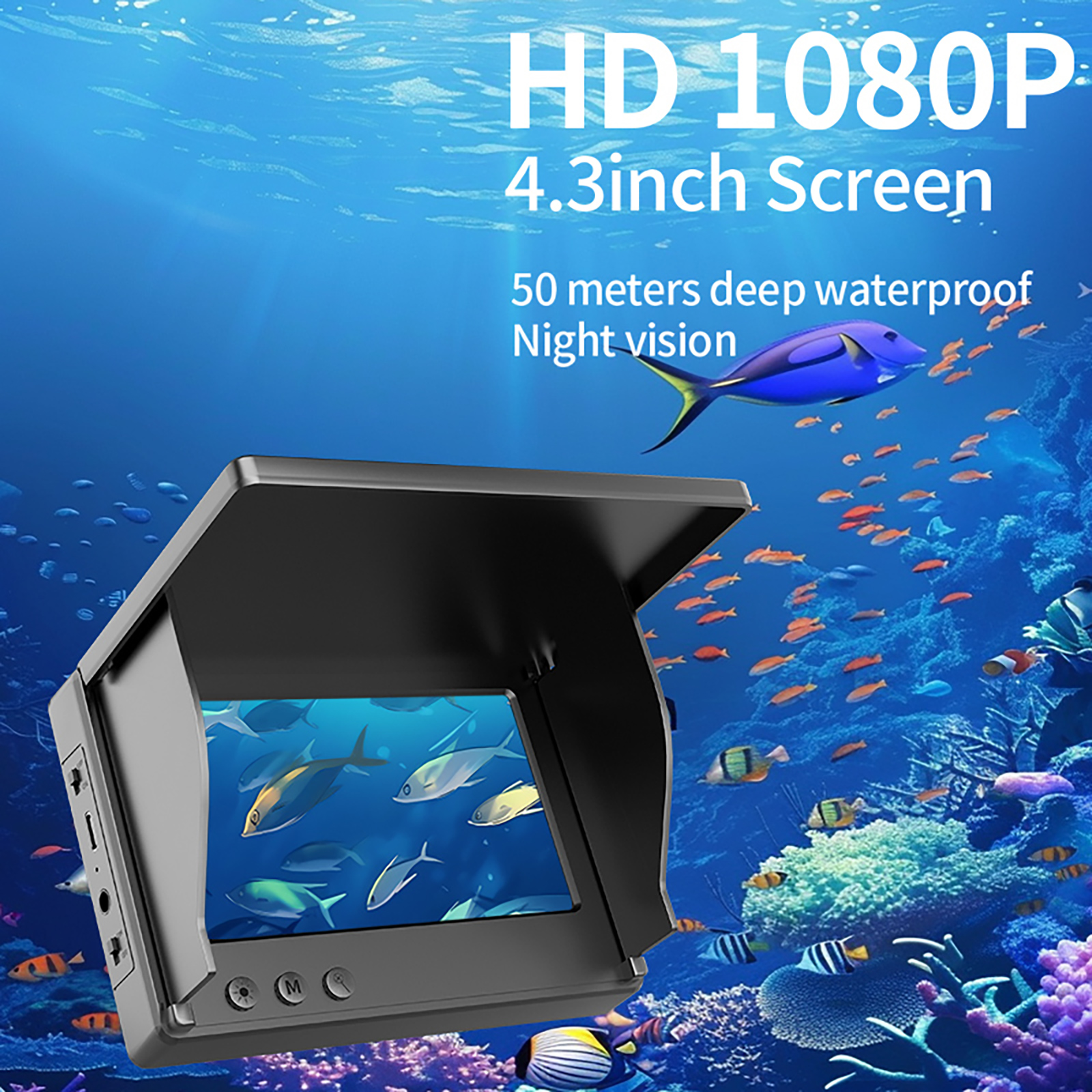 Fish Finder Underwater Camera  - Fishing Boat Depth Finder ulasan dan harga