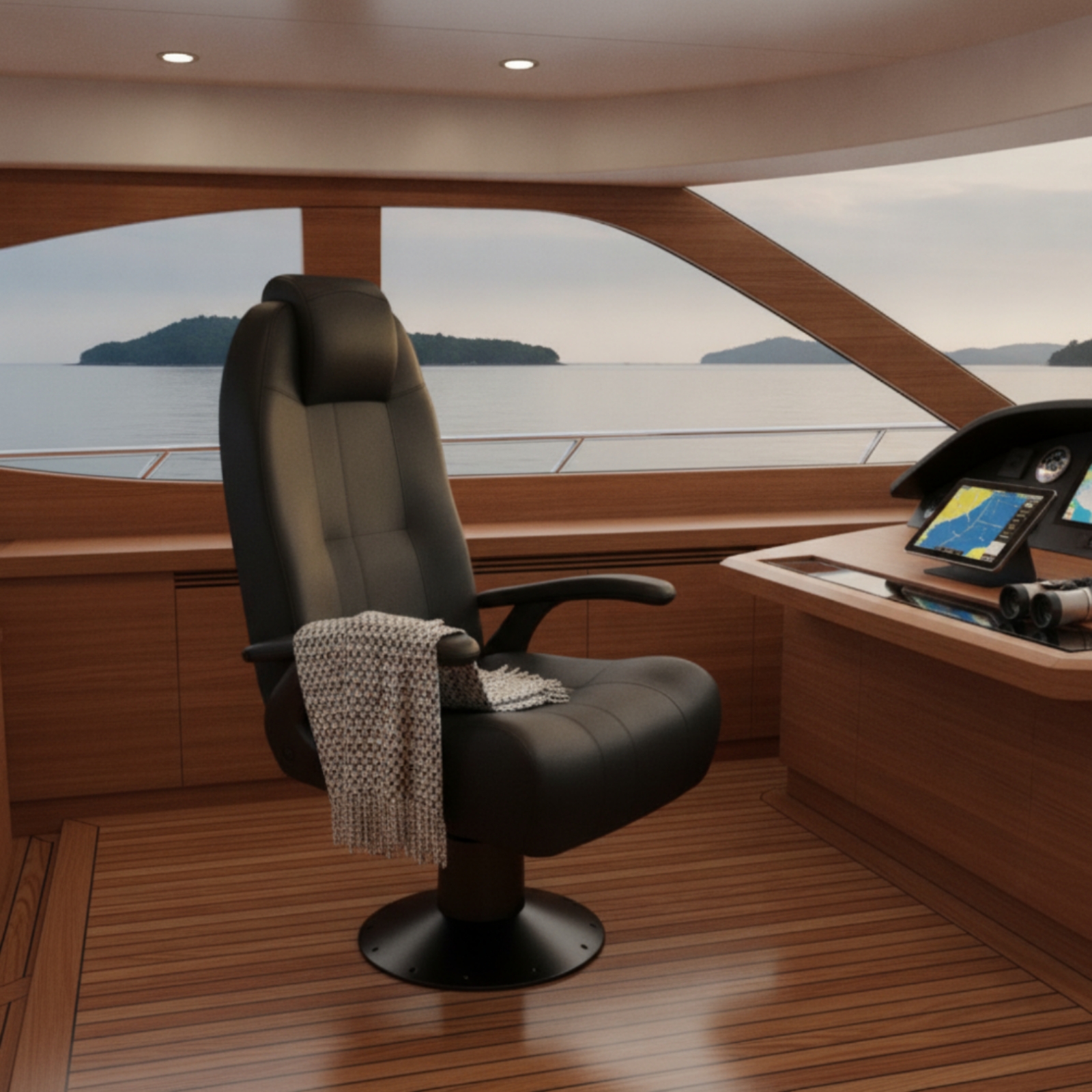 Boat Driver Seat with Armrests - Fishing Boat Seat ulasan dan harga