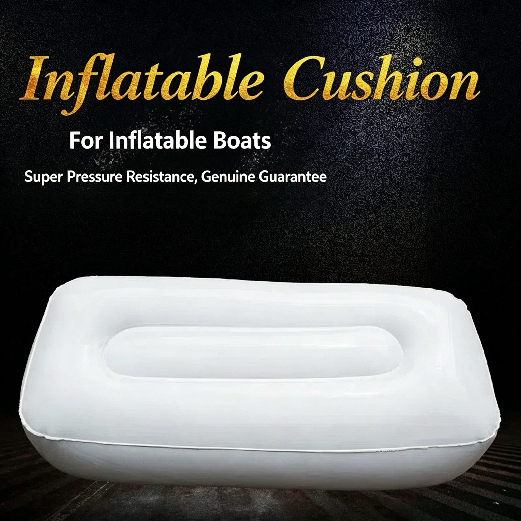 Thickened PVC Inflatable Seat, - Fishing Boat Seat ulasan dan harga