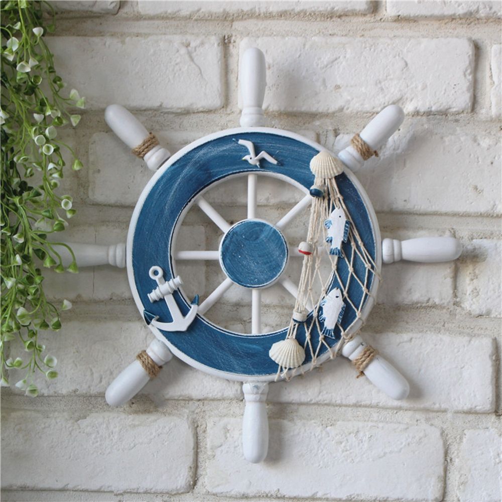 Vintage Nautical Decoration Cr - Fishing Boat Steering Wheel ulasan dan harga