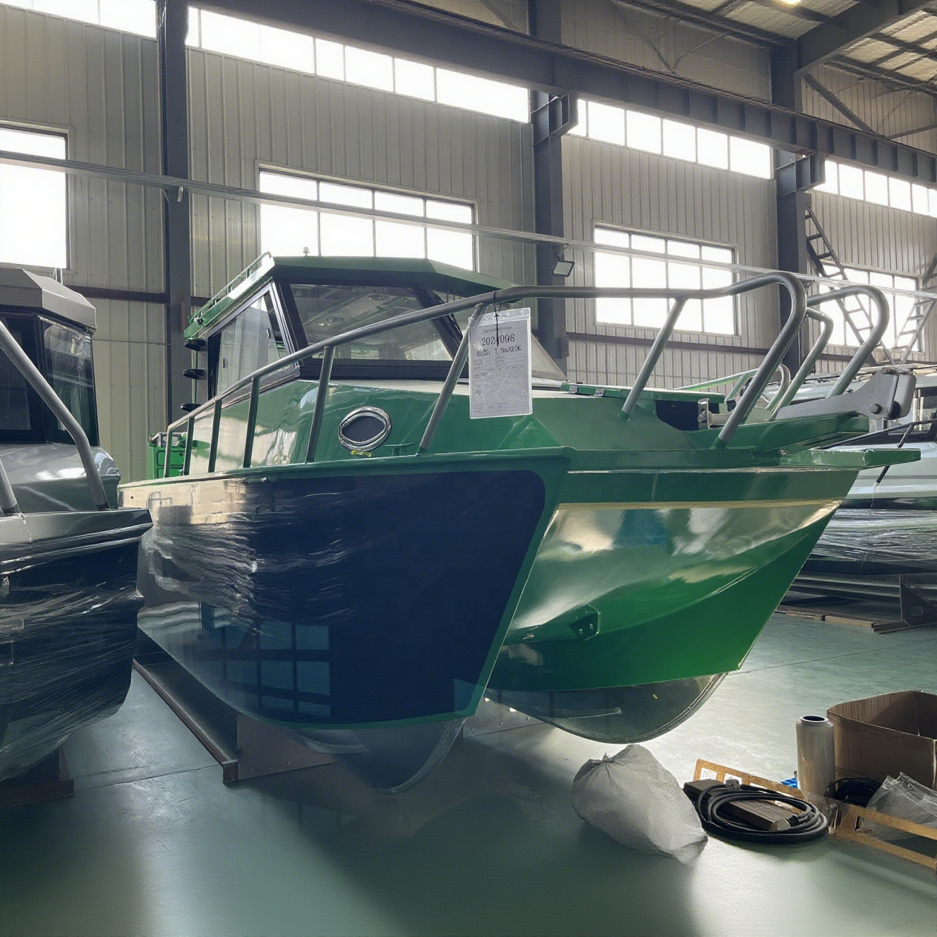 Luxury 7.9m 26ft Aluminium Wel - Fishing Boat Fiberglass ulasan dan harga
