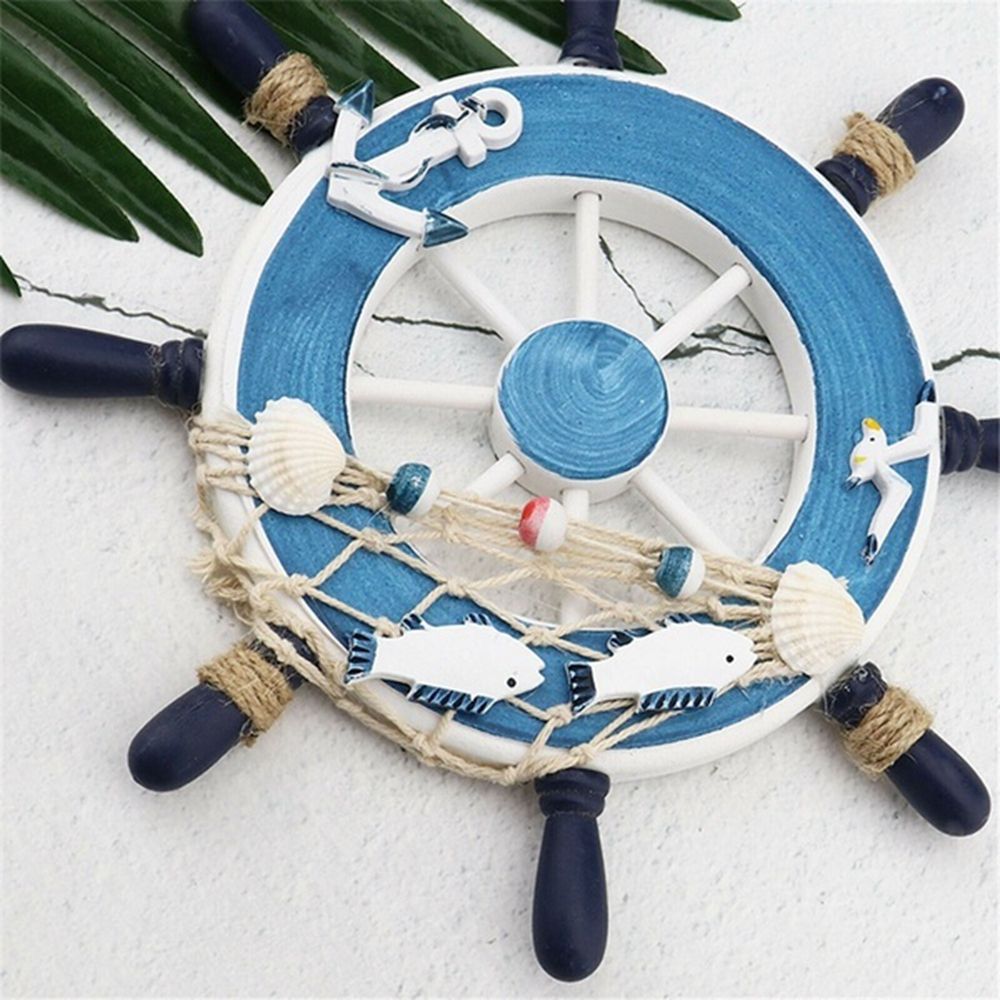 Style 9 Inch Fishing Net Home  - Fishing Boat Steering Wheel ulasan dan harga
