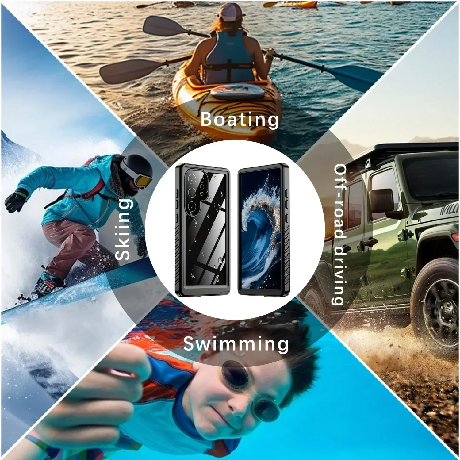 IP68 Waterproof Case for Samsu - Fishing Boat Cover ulasan dan harga