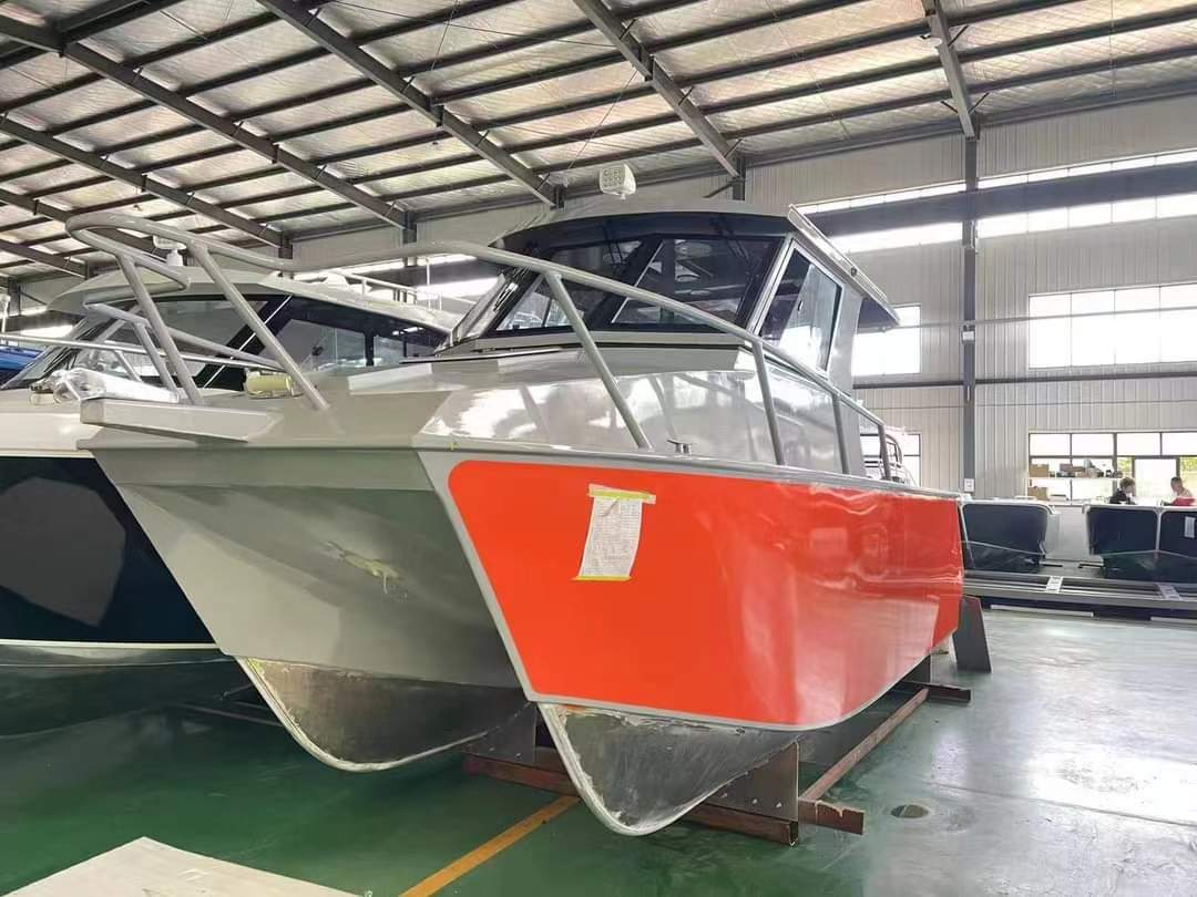 New 7.3M 24FT Aluminum Welded  - Fishing Boat Fiberglass ulasan dan harga