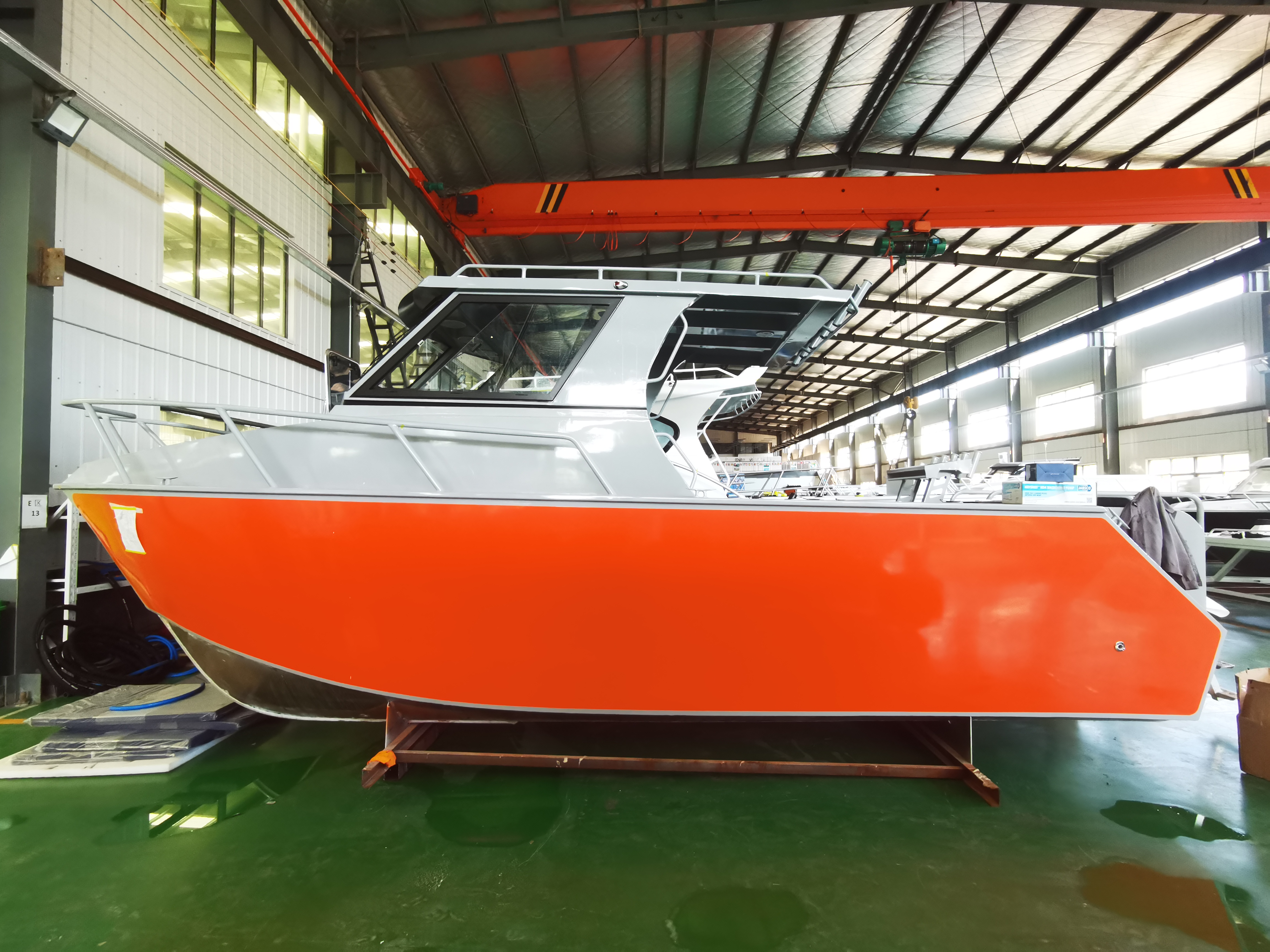 New 7.3M 24FT Aluminum Welded  - Fishing Boat Fiberglass ulasan dan harga