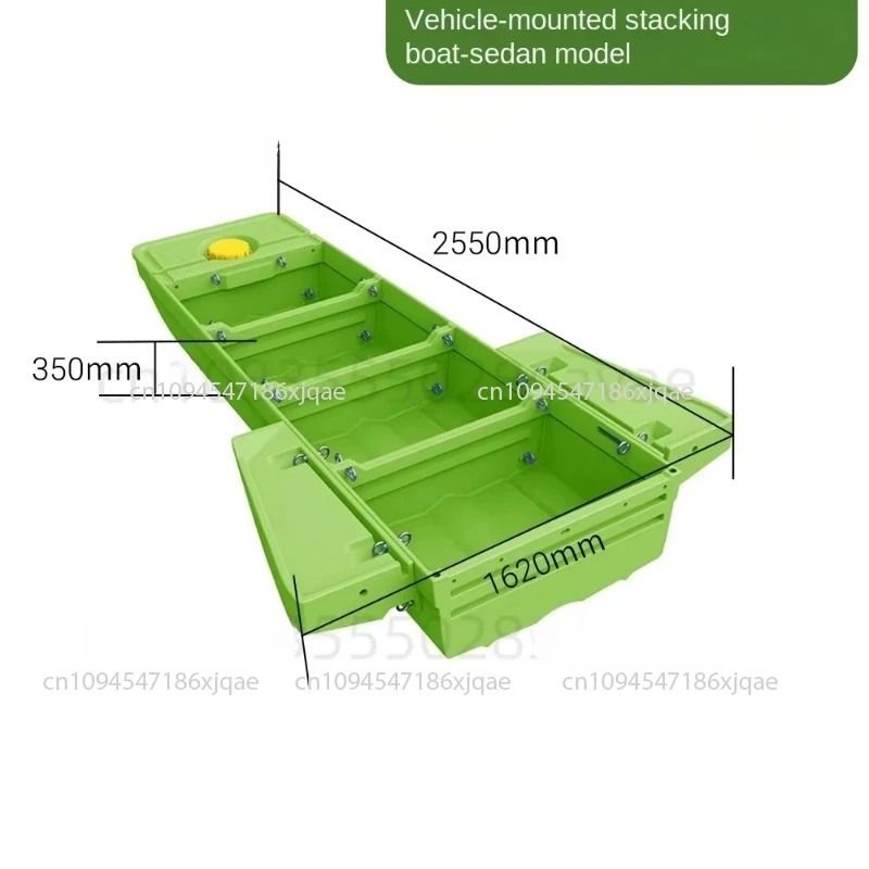 Enhanced Portable Car-Mounted  - Fishing Boat Fiberglass ulasan dan harga